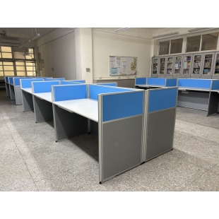 校園教師空間改善實績｜新北市立樹林高中「高中導師室空間改善工程」OA 屏風工作站