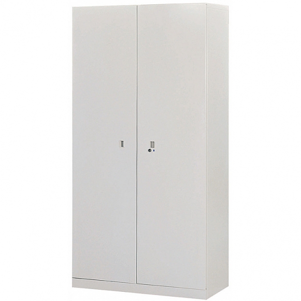3-1雙開門單人鋼製衣櫃 W90*D45*H180.2 CM