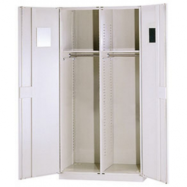 3-2雙開門雙人鋼製衣櫃 W90*D45*H180.2 CM