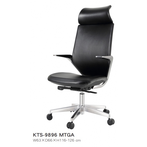 KTS-9896 MTGA 高背椅黑色皮-鋁合金手-自載重後仰氣壓 _鋁合金腳_.jpg