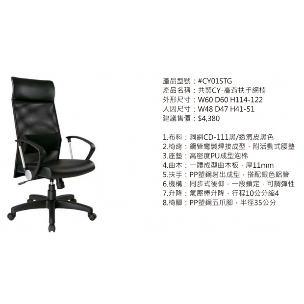 CY01STG 共契CY-高背扶手網椅2.jpg