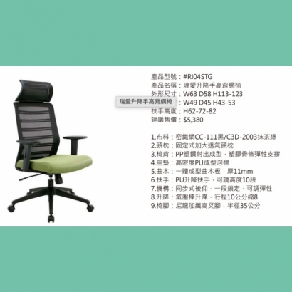 RI04STG 瑞愛升降手高背網椅.jpg RI04STG 瑞愛升降手高背網椅.jpg